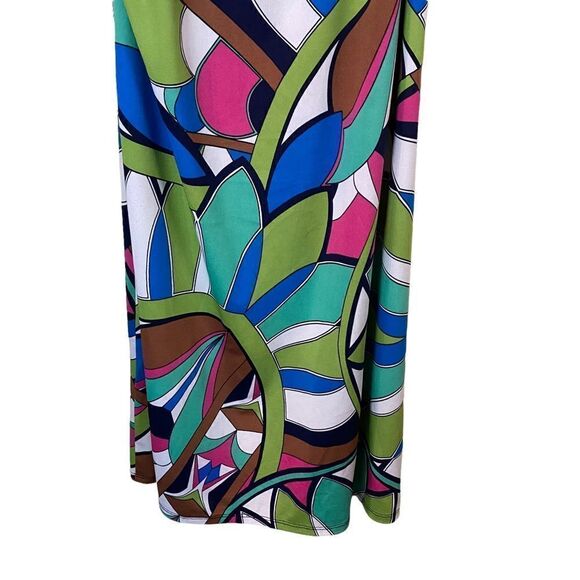 Sam And Jess Retro 70’s Chain Link Sleeveless Dress Size Medium - Picture 5 of 7